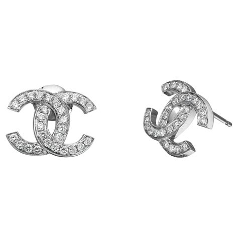 chanel diamonds earrings